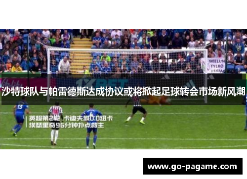 沙特球队与帕雷德斯达成协议或将掀起足球转会市场新风潮